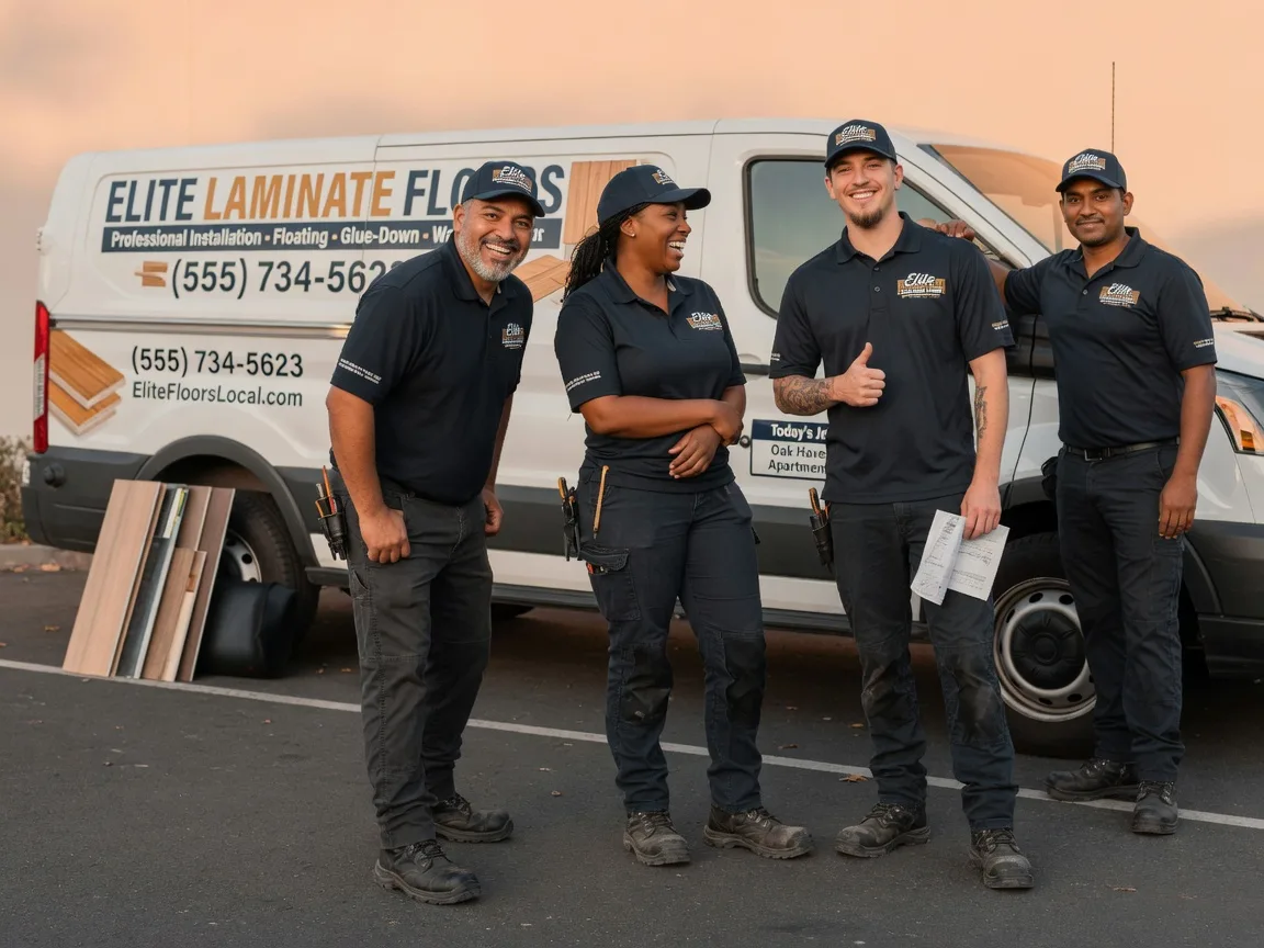 Laminate flooring installation company in New Market, IA